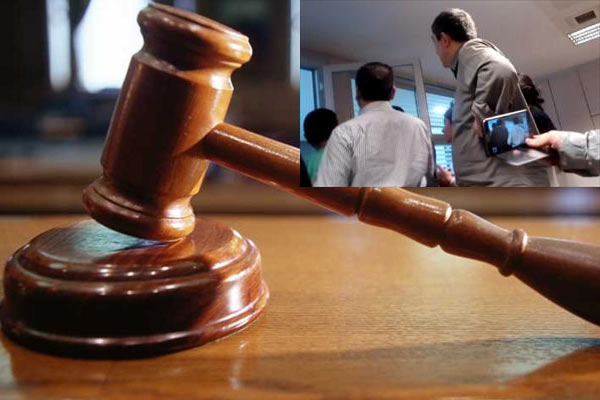 Açığa alınan hakim basın odasında açıklama yaptı