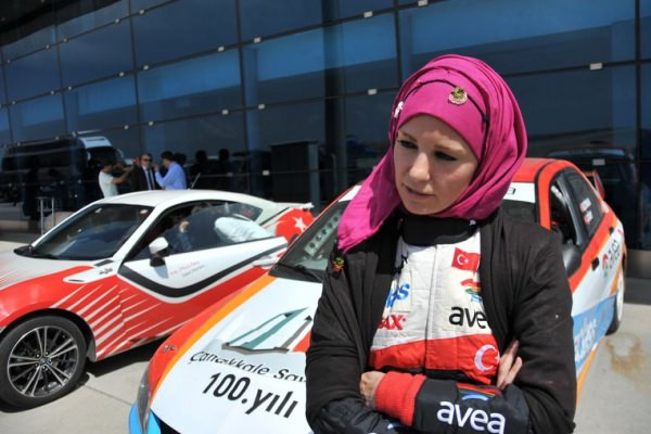 Erdoğan'a driftli karşılama sürprizi