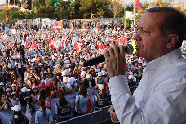 Erdoğan Urfa'da meydan okudu