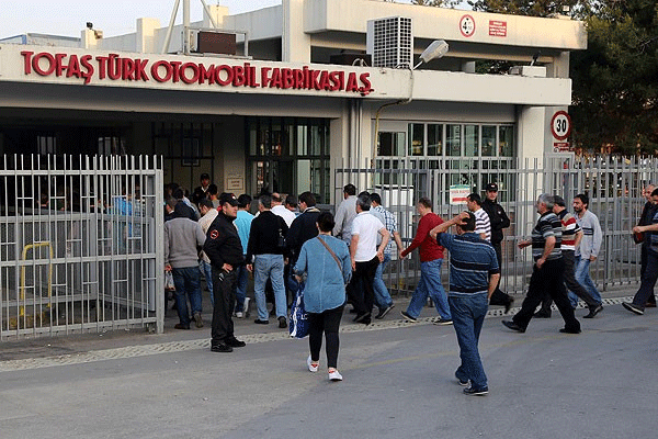 Tofaş'tan işçilere söz