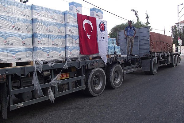 Türkiye Gazze'ye verdiği sözleri tutuyor