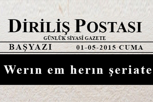 Diriliş Postası'ndan dindar Kürtlere çağrı