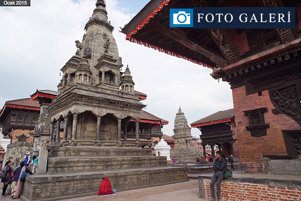 Deprem öncesi ve sonrası Nepal