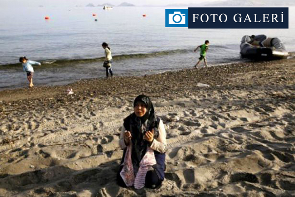 Karaya ayak basar basmaz namaz kıldılar