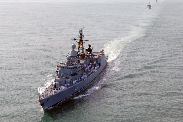 Alman gemileri Akdeniz’e gidiyor