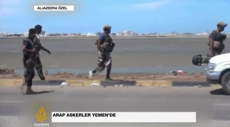 Koalisyon askeri Yemen'e girdi