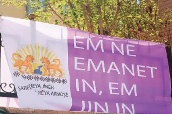 HDP'den o hadise karşılık çirkin pankart