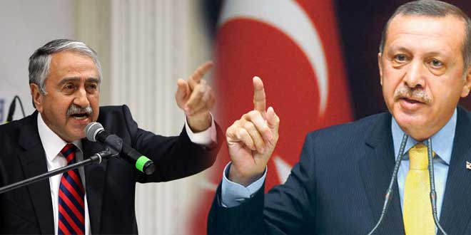 Erdoğan ve Akıncı arasında “Anavatan-yavru vatan” tartışması