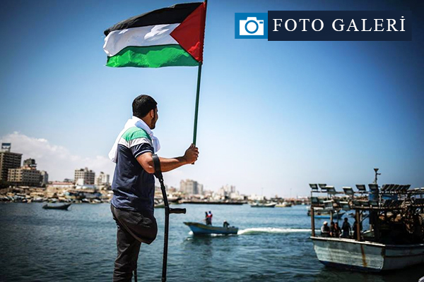 Mavi Marmara Gazze'de anıldı