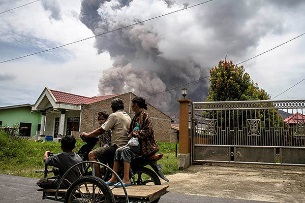 Yanardağ çevresindeki köyler tahliye edildi