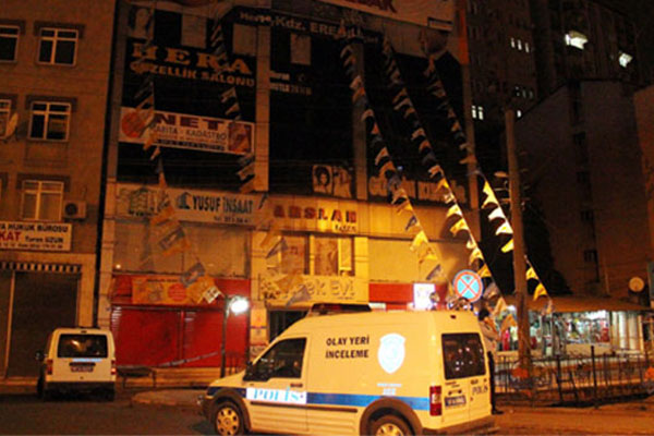 AK Parti binasında şüpheli paket alarmı