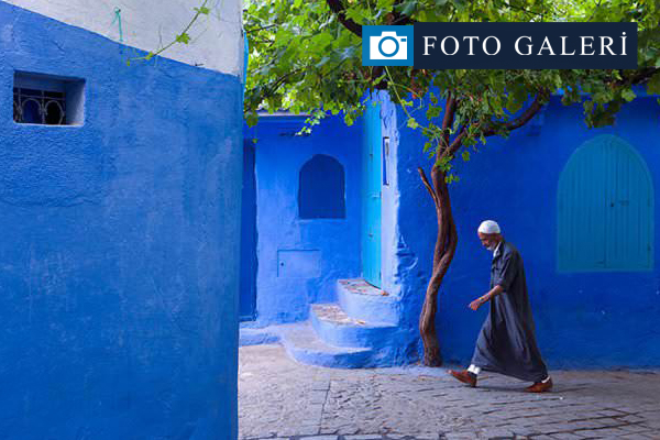 Burası dünyanın mavi şehri