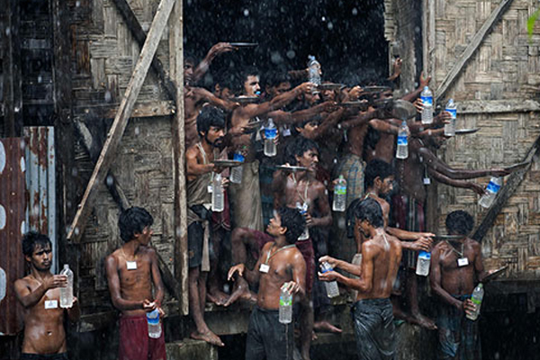 Arakanlı Müslümanlar yağmur suyuna muhtaç