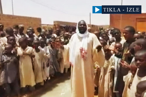 Sudan'da Türkiye ve Erdoğan için dua