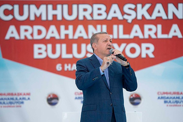 Erdoğan: Ben insani görevimi yaptım
