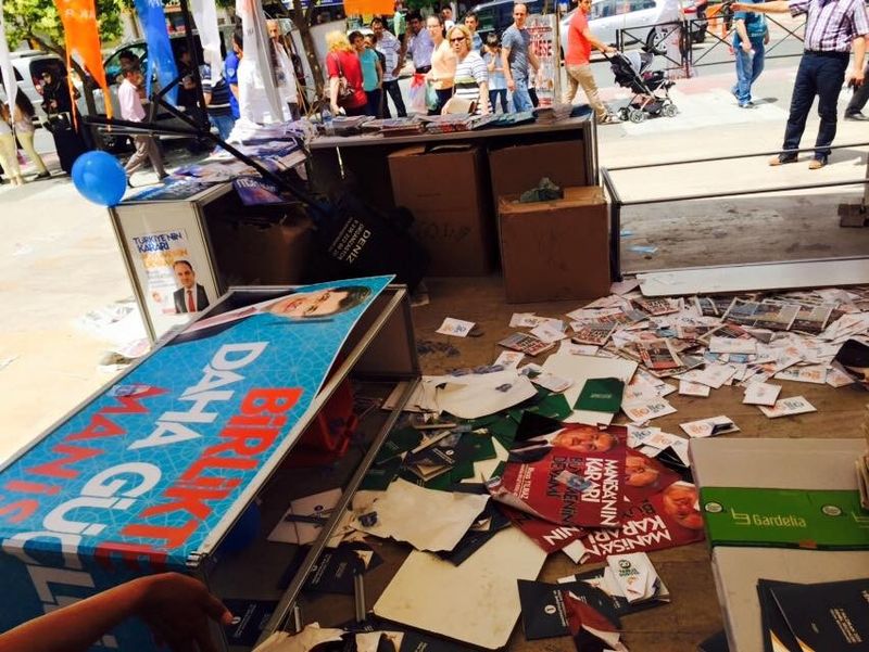 AK Parti'ye saldırı!