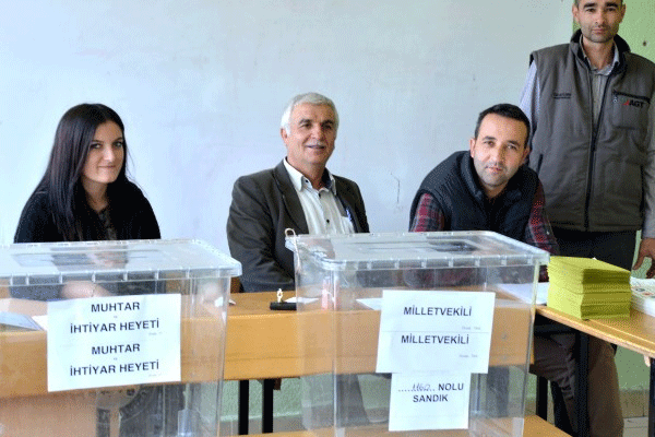 O köy yine sandığa gitmedi