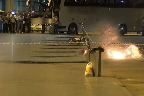 Başkent'te bomba paniği