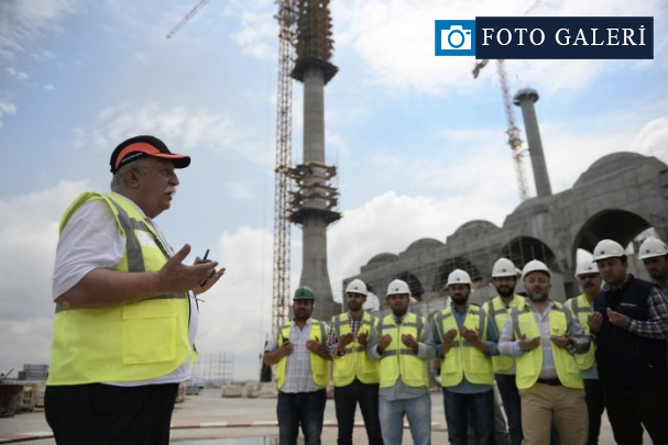 Çamlıca Camisi'nin yüzde 90'ı tamamlandı