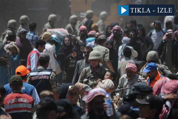 3 bin kişi Türkiye'ye geçiş yaptı