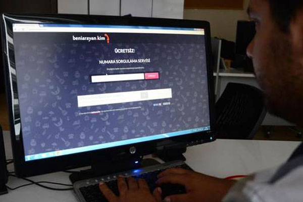 Ücretsiz bilinmeyen numara servisi yaptı