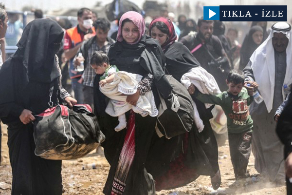 Bir grup Suriyeli daha Türkiye'ye girdi