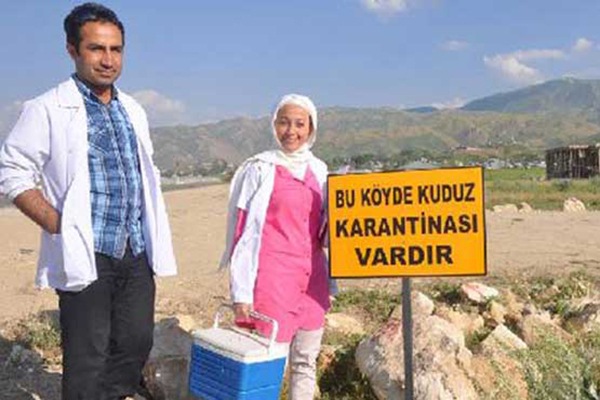 Hakkari'de kuduz karantinası