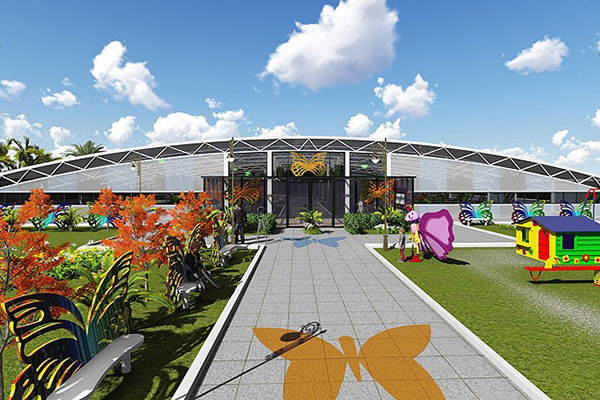 Antalya'da kelebek parkı