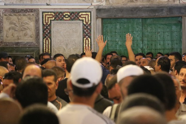 Mescid-i Aksa'da Ramazan heyecanı