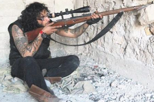 Muhalifler sniper tüfeği üretti