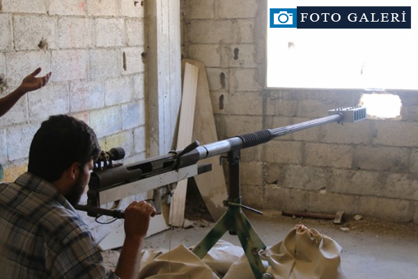 Suriyeli muhalifler keskin nişancı tüfeği üretti
