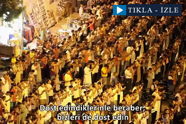 Mısır'da öyle bir dua yapıldı ki...