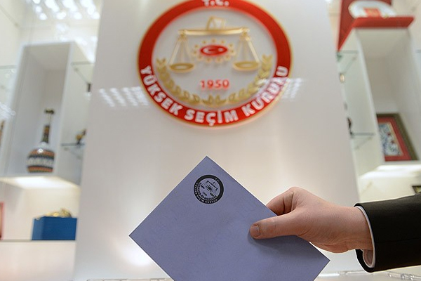 YSK oy pusulası ve zarfı için kağıt alacak