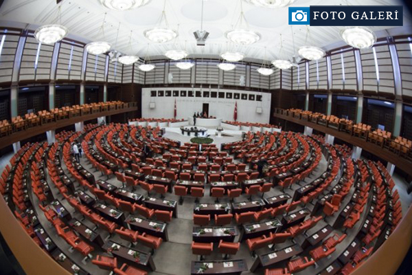 TBMM Genel Kurulu'nda açılış hazırlıkları