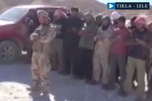 Nusret Cephesi üyeleri IŞİD militanları için böyle cenaze namazı kıldı