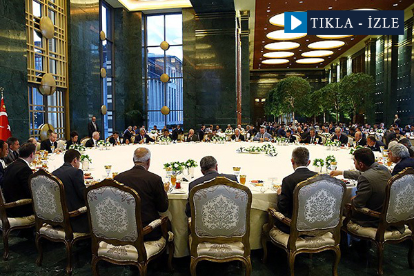 Cumhurbaşkanlığı'ndaki o iftar masası