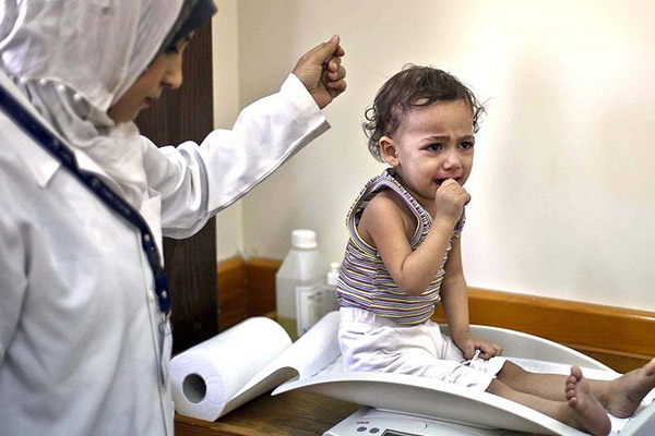 Gazze'deki şartlar çocuk sağlığını etkiliyor