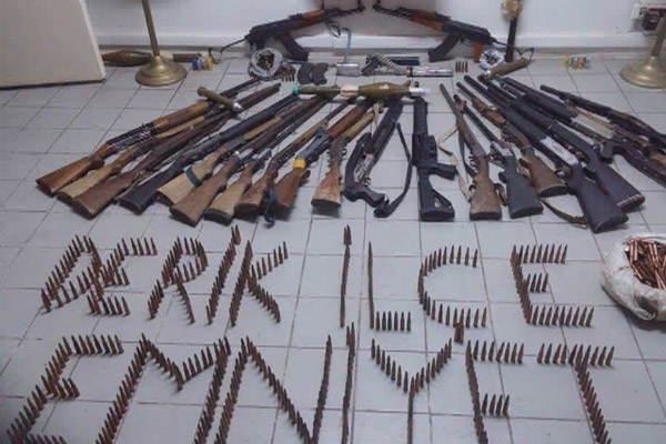 Mardin'de mühimmat ele geçirildi