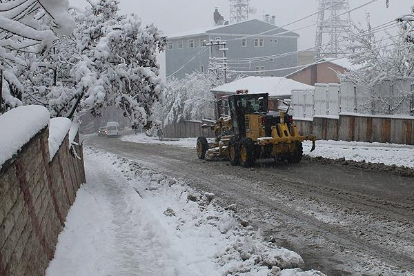 Doğu'da sıcaklık eksi 20 dereceye kadar düştü