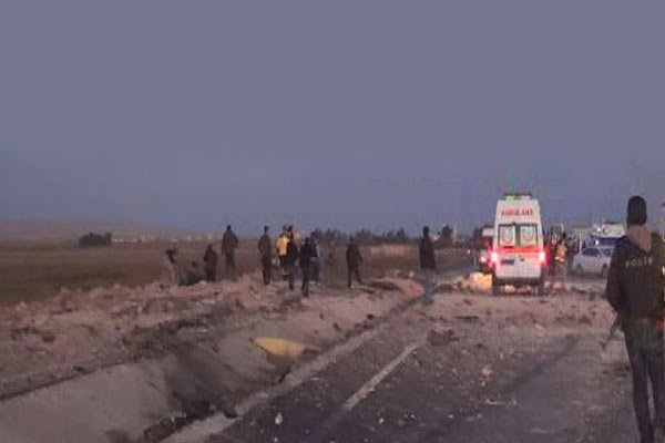 Mardin'de patlama: 6 asker yaralı