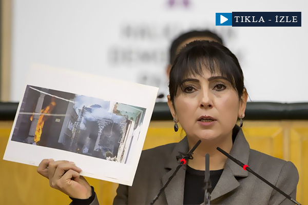 Figen Yüksekdağ: Camiyi PKK yakmadı