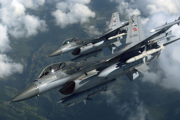 PKK'ya ait kamplara hava operasyonu