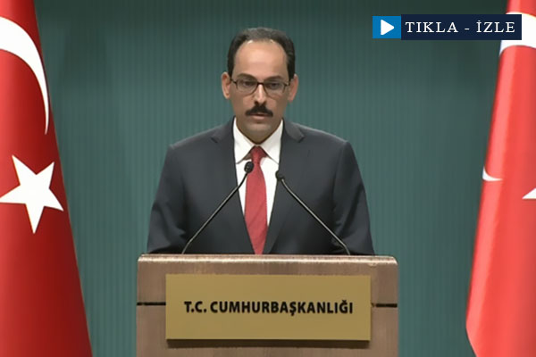 Kalın: Rusya’nın yaptığı çelişkili bir durumdur