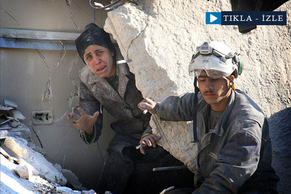 Rus uçakları yine sivil yerleşimleri bombaladı