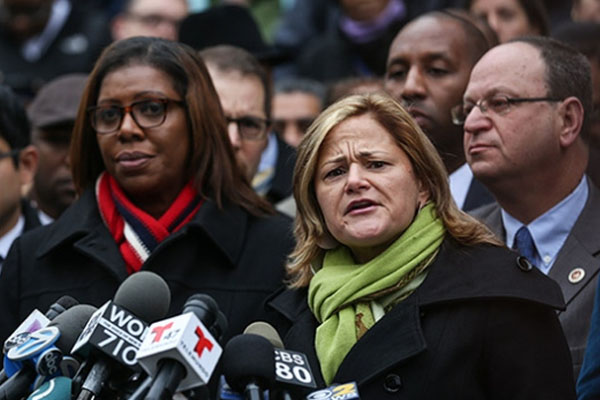 New York'lu liderlerden Trump'a tepki