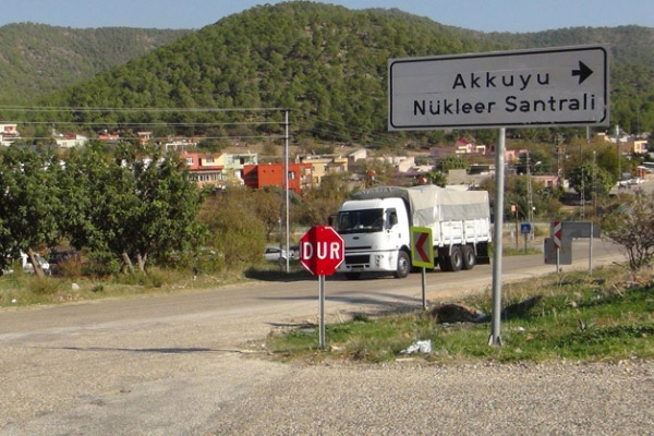 Akkuyu'da çalışmalar sürüyor