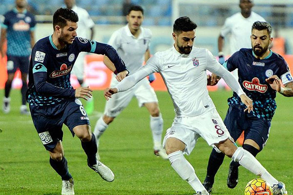 Trabzonspor deplasmanda kaybetti