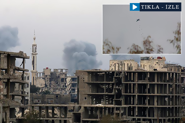 Rus jetleri Şam'da sivilleri vurdu