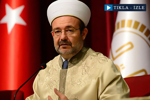 Görmez'den Papa ve Trump'a tepki
