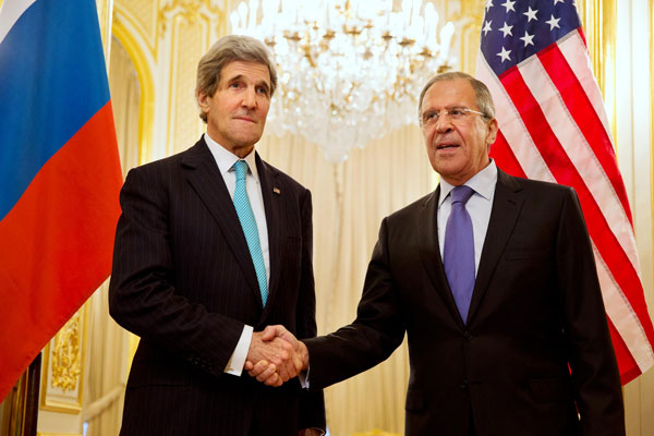 Kerry ile Lavrov bir araya geliyor